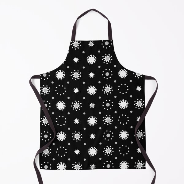 Item preview, Suns and Dots White on Black Repeat 5748 designed and sold by Art in My Loft.
