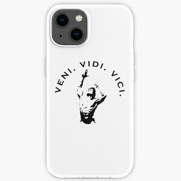 Veni Vidi Vici Zyzz Sickkunt Gym Bodybuilding Motivational Aesthetic iPhone Soft Case