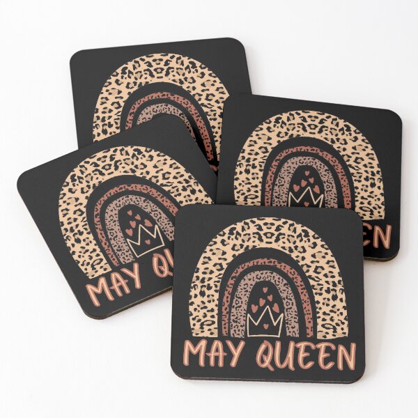 Item preview, May Queen, Queens are born in May, Leopard Boho Rainbow  designed and sold by ACC .