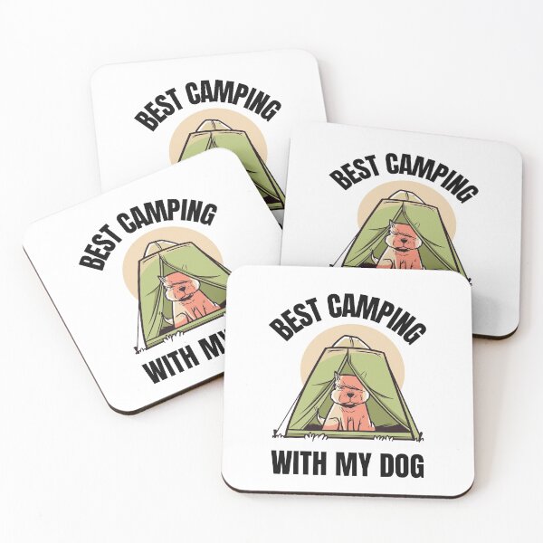 Item preview, Best camping with my dog designed and sold by Cattigal.