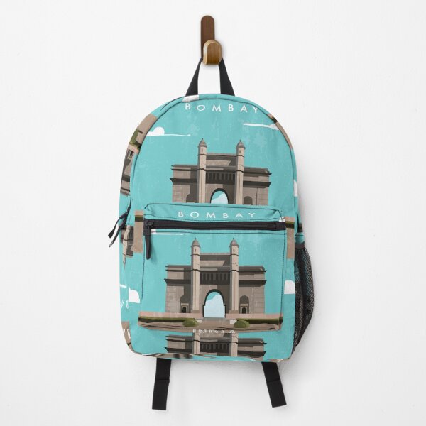 Item preview, Bombay, India - Retro travel minimalistic poster designed and sold by GreekTavern1979.