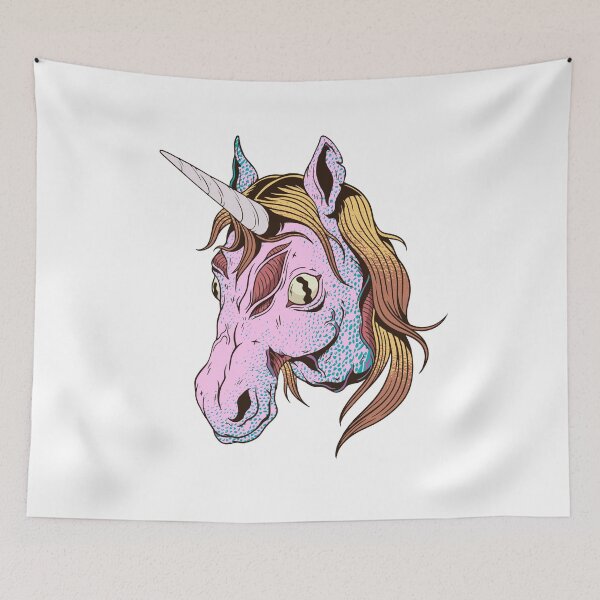 Item preview, Zombiecorn Halloween zombie unicorn designed and sold by TRIBExSPACE.