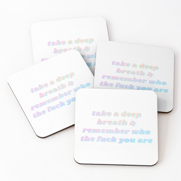 Item preview, Take a deep breath and remember who the fuck you are designed and sold by naragon.