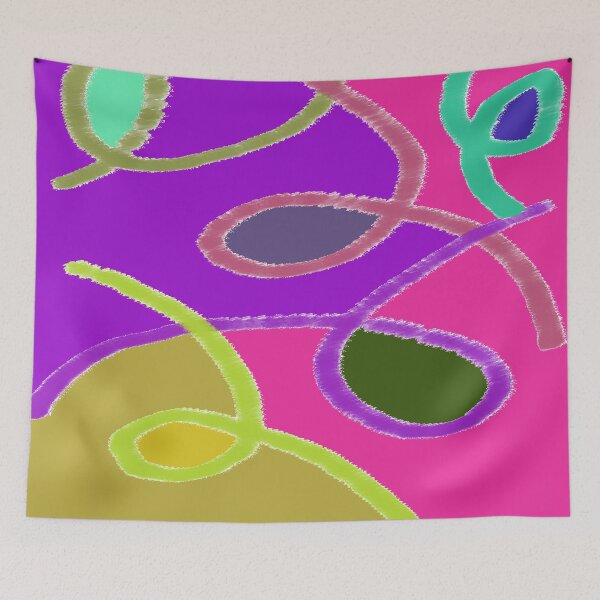 Item preview,  Abstract Pastel Lines Color Pattern designed and sold by ZubiyaArt.