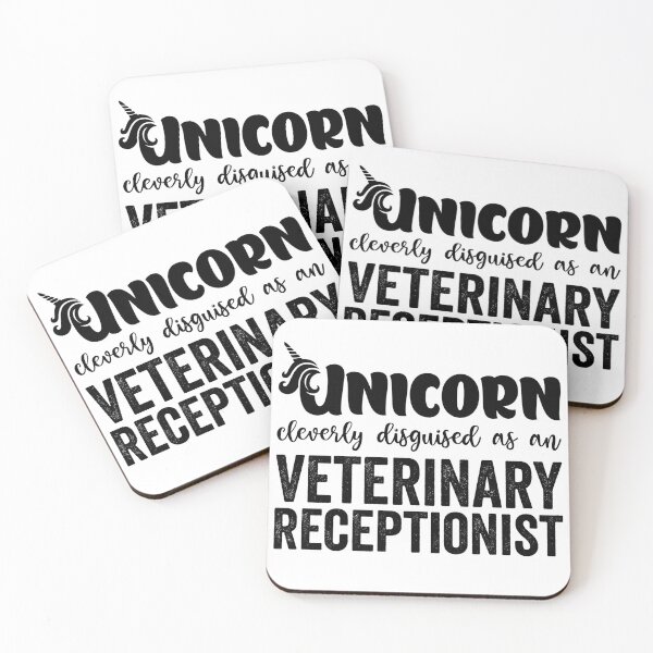 Item preview, Unicorn Cleverly Disguised As An Veterinary Receptionist designed and sold by kamrankhan.