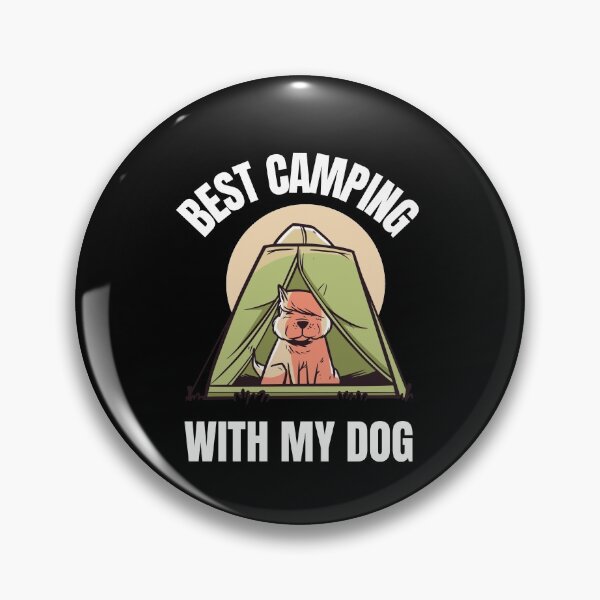Item preview, Best camping with my dog designed and sold by Cattigal.