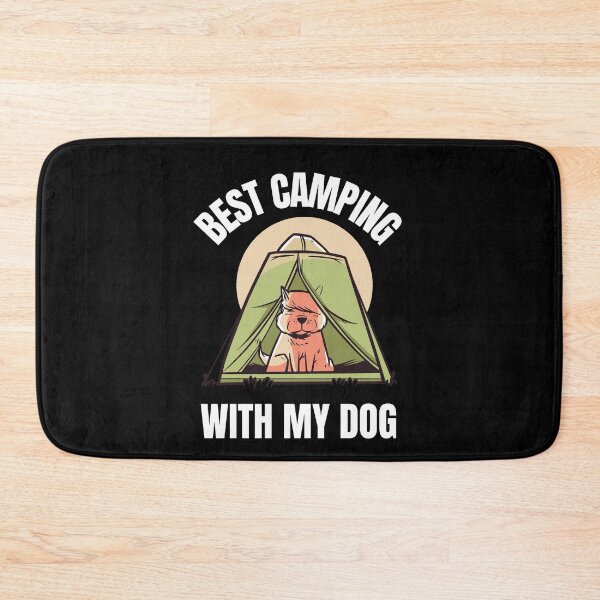 Item preview, Best camping with my dog designed and sold by Cattigal.
