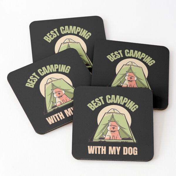 Item preview, Best camping with my dog designed and sold by Cattigal.