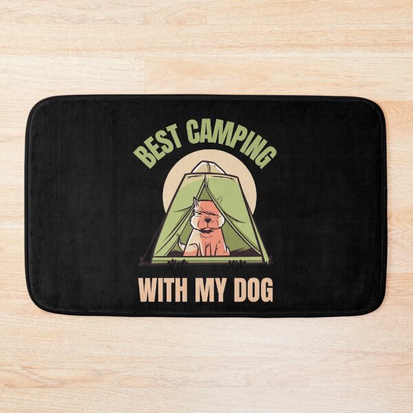 Item preview, Best camping with my dog designed and sold by Cattigal.