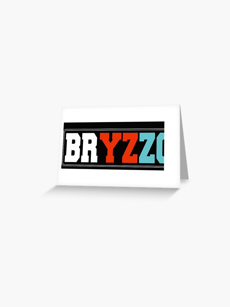 Bryzzo Souvenir Simple Blue And Red  Sticker for Sale by ShamaDesign