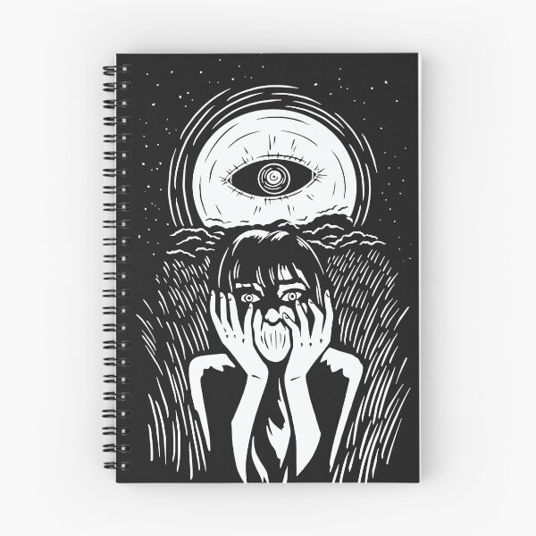 Item preview, Scary Moon Eye Illustration designed and sold by SLAG-Creative.