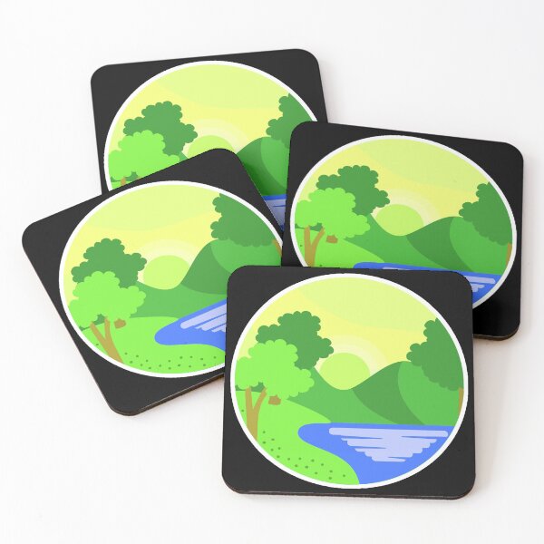 Item preview, Landscape Forest  and River designed and sold by DMJPRINT.