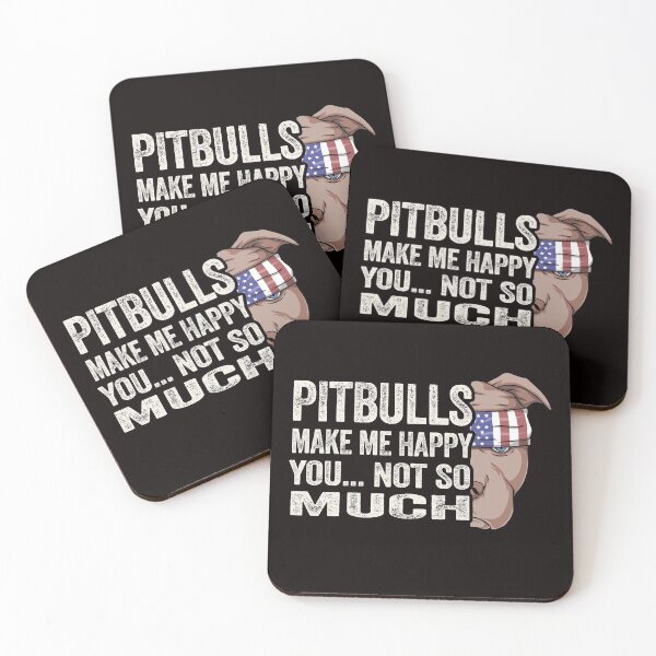 Item preview, Pitbulls make me happy you not so much  designed and sold by Majesticoo.