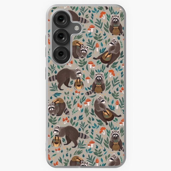 Item preview, Raccoons grey  designed and sold by Elena Naylor.