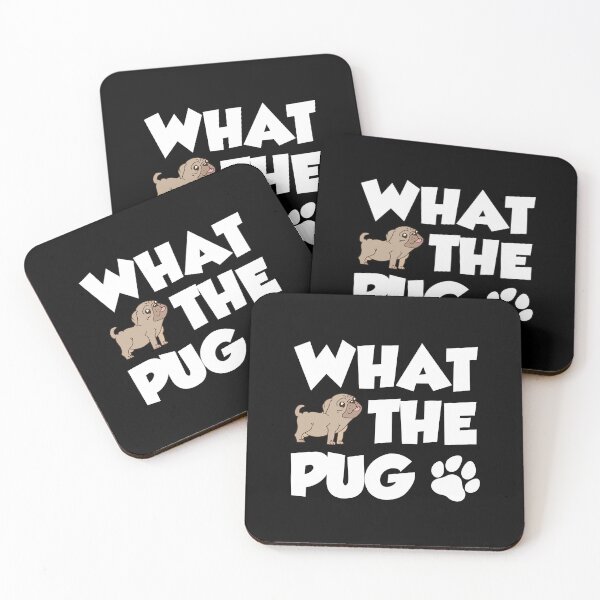 Item preview, What the Pug | Funny, Cute Pug | What the F | Dog Lover | Pug Lover designed and sold by 732Studio.