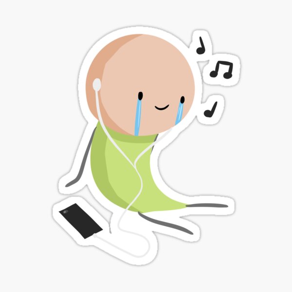Little Sad Stickers #1 Sticker
