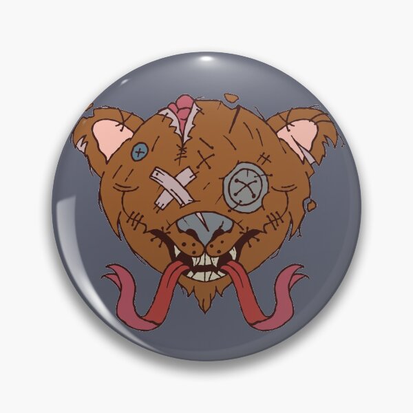Item preview, Creepy Teddy Bear Head designed and sold by SLAG-Creative.