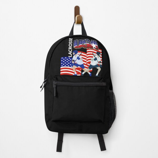 Item preview, Lacrosse USA American Flag designed and sold by Kiarasboutique.