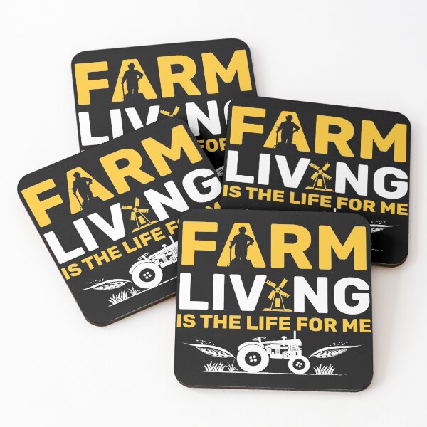 Item preview, Farm Living Is The Life For Me - Farmer designed and sold by mewsis.