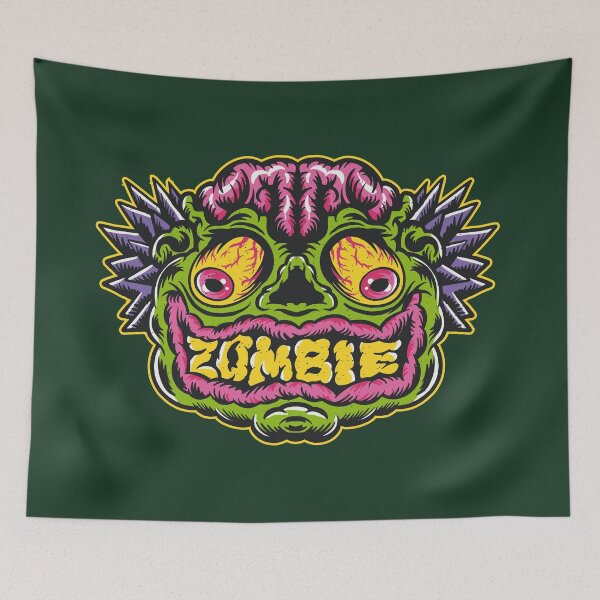 Item preview, Creepy Zombie Illustration designed and sold by SLAG-Creative.