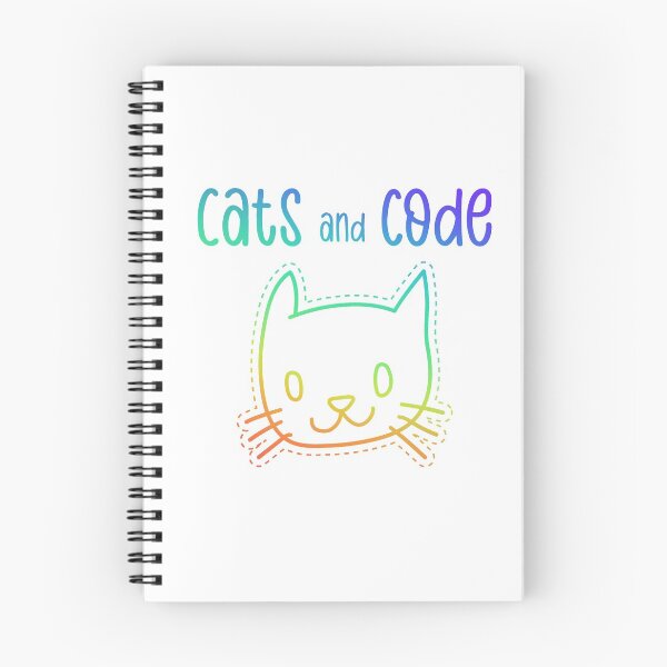 Artikelvorschau, Katzen und Code Niedliche Programmierkatze entworfen und verkauft von FoxCodeCreation.