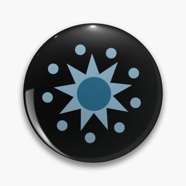 Item preview, Suns and Dots Blue on Black Repeat 5748 designed and sold by Art in My Loft.