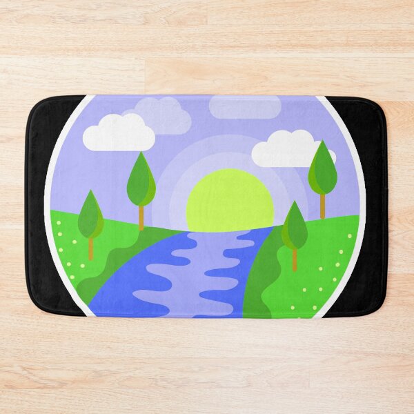 Item preview,  Landscape and River designed and sold by DMJPRINT.