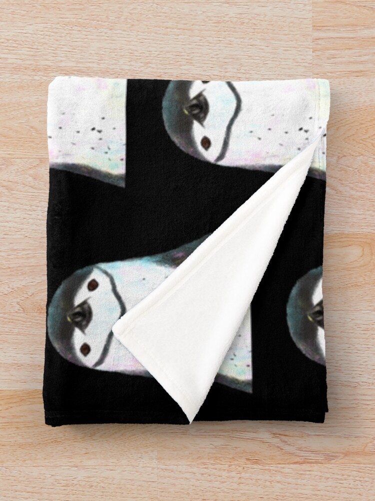 Alternate view of Chinstrap Penguin Throw Blanket