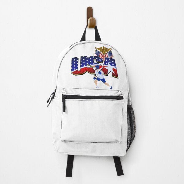 Item preview, Lacrosse USA American Flag designed and sold by Kiarasboutique.