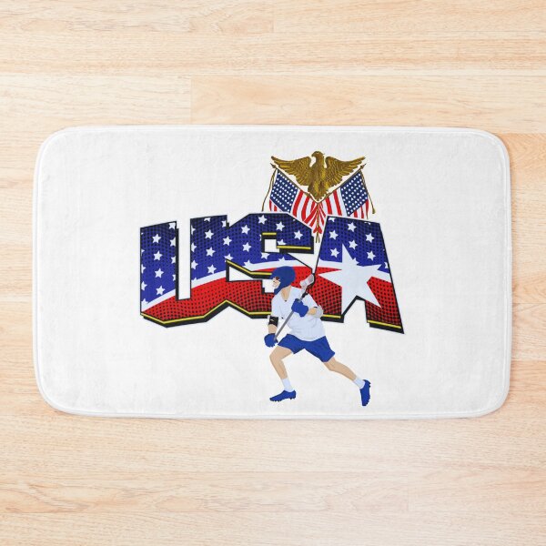 Item preview, Lacrosse USA American Flag designed and sold by Kiarasboutique.