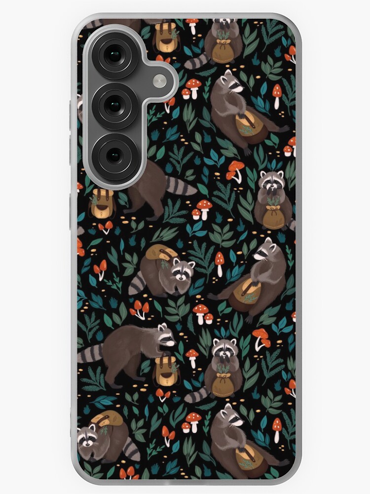 Aperçu 1 sur 4. Coque Samsung Galaxy avec l'œuvre Ratons laveurs créée et vendue par Elenanaylor.