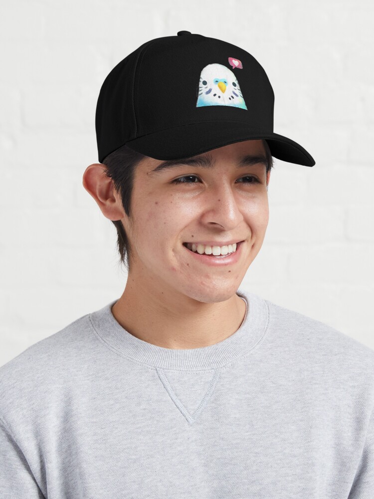 Alternate view of Budgerigar Blue Bird Cap