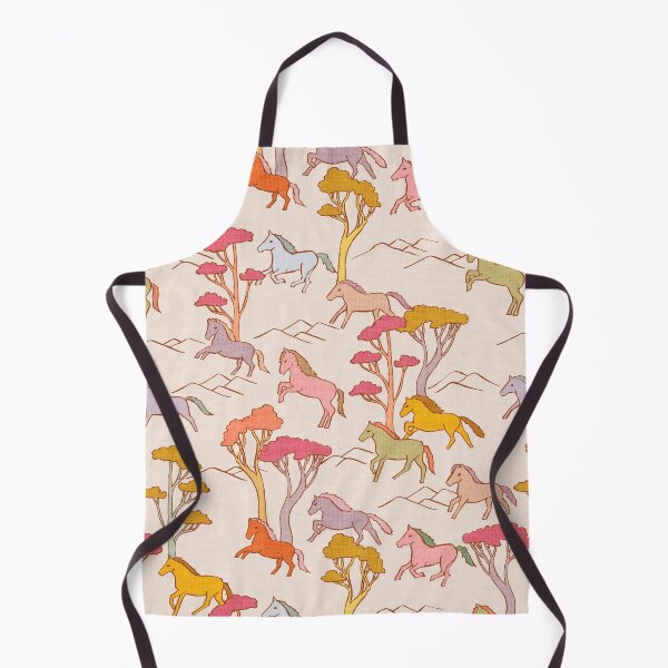Item preview, Wild Horses Pastel Rainbow Colourful Ponies designed and sold by Cecilia Mok.