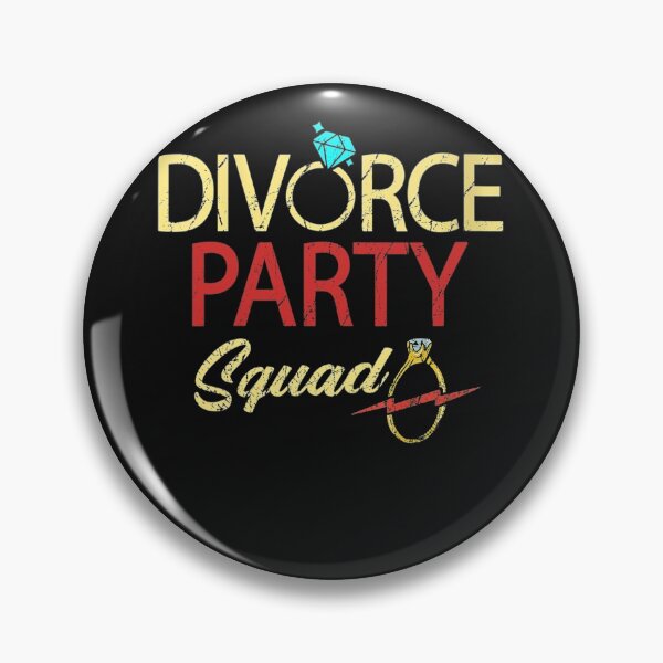 Item preview, Divorce Party Squad - Divorcee End of Marriage Party designed and sold by PatternFariss.