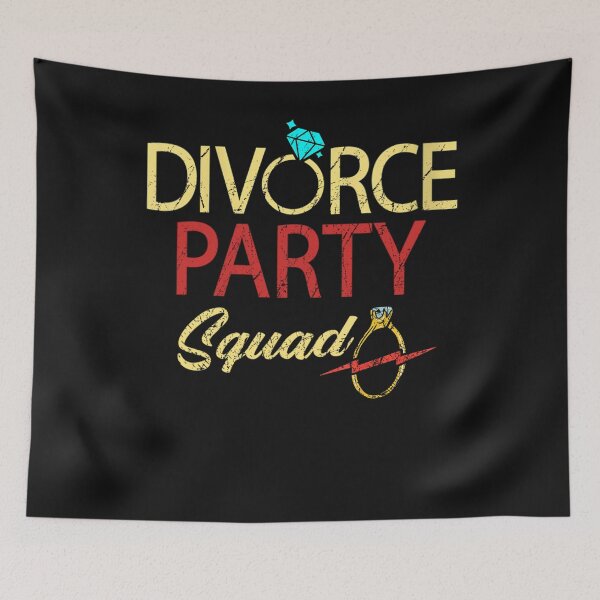 Item preview, Divorce Party Squad - Divorcee End of Marriage Party designed and sold by PatternFariss.