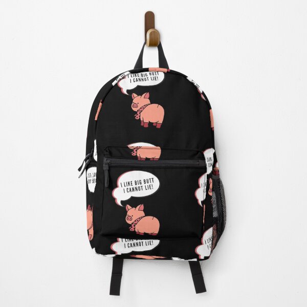 Item preview, I like big butt and I cannot lie (Pig) designed and sold by BeeMeCreative.