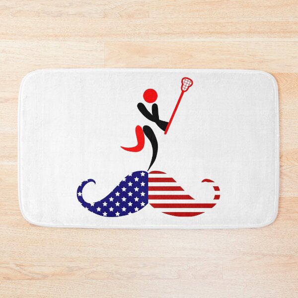 Item preview, Lacrosse USA American Flag designed and sold by Kiarasboutique.