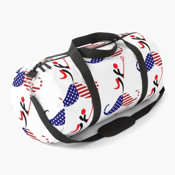 Item preview, Lacrosse USA American Flag designed and sold by Kiarasboutique.