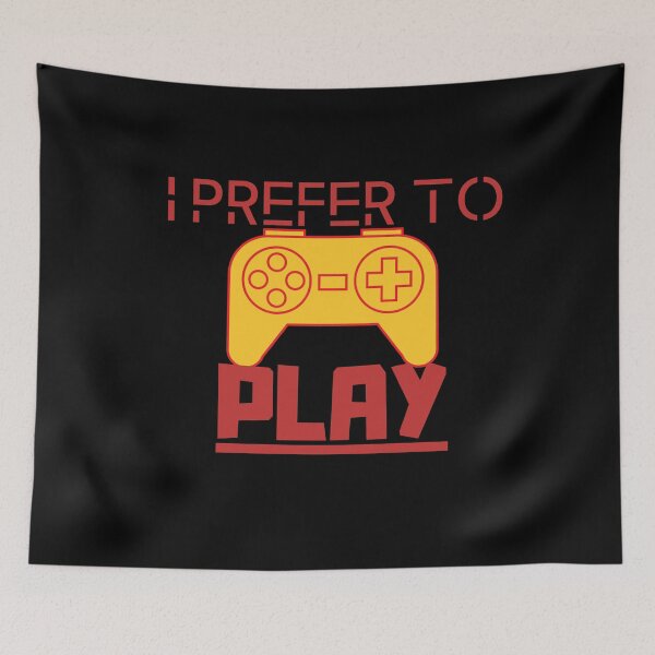 Item preview, I'd rather be gaming designed and sold by ayoubclashirt.
