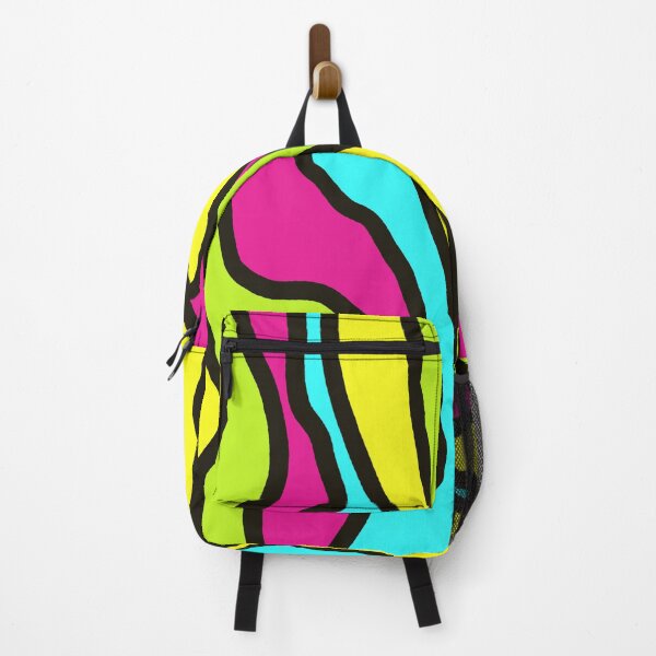 Item preview, Neon Geometric Lines Minimalist Abstract Art Pattern Painting designed and sold by hopecope.