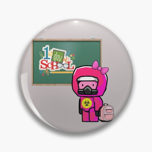 Item preview, Back to School Pink Hazmat designed and sold by Only4sometimes.