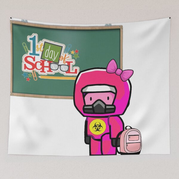 Item preview, Back to School Pink Hazmat designed and sold by Only4sometimes.