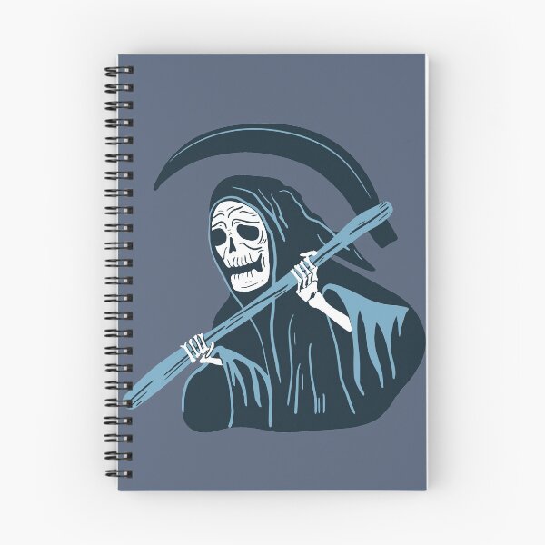 Item preview, Creepy Vintage Grim Reaper Doodle designed and sold by SLAG-Creative.