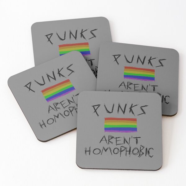 Item preview, Punks arent homophobic designed and sold by annoyingarts.