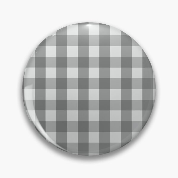 Item preview, Classic Gingham Fabric Checkered Retro Pattern Grey designed and sold by Anna Lemos.