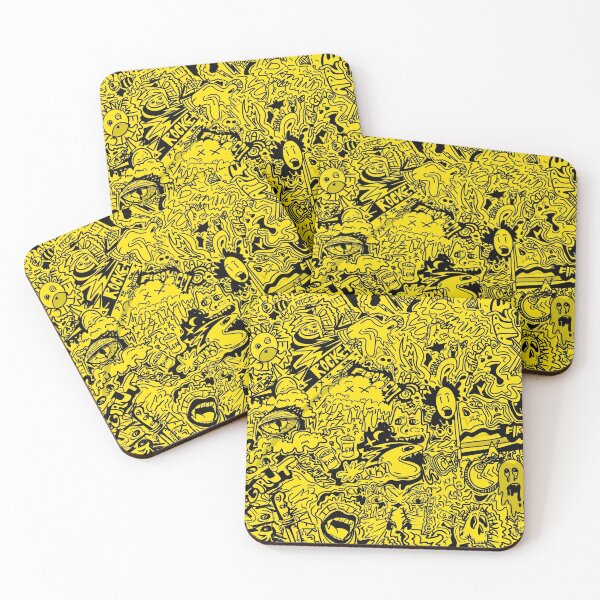 Item preview, Non-Stop Doodle (Yellow Edition) designed and sold by haydenhanneman.