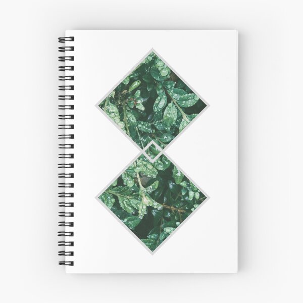 Item preview, Squares Wet leaves designed and sold by FigureAndFold.