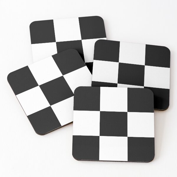 Item preview, Checkered (XL Squares) Black and White designed and sold by Tree45.