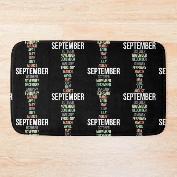 Item preview, Names of Calendar Months September designed and sold by Digital Lama Creations.
