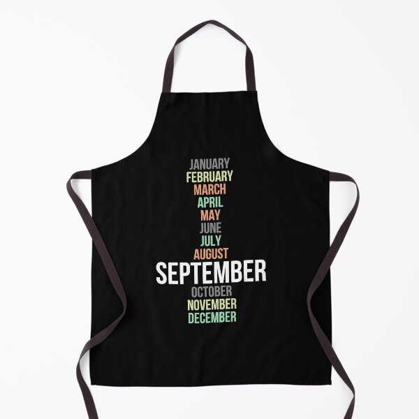 Item preview, Names of Calendar Months September designed and sold by Digital Lama Creations.
